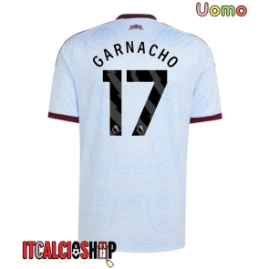 Aston Villa Alejandro Garnacho #17 Terza Maglia 2026-27 Manica Corta